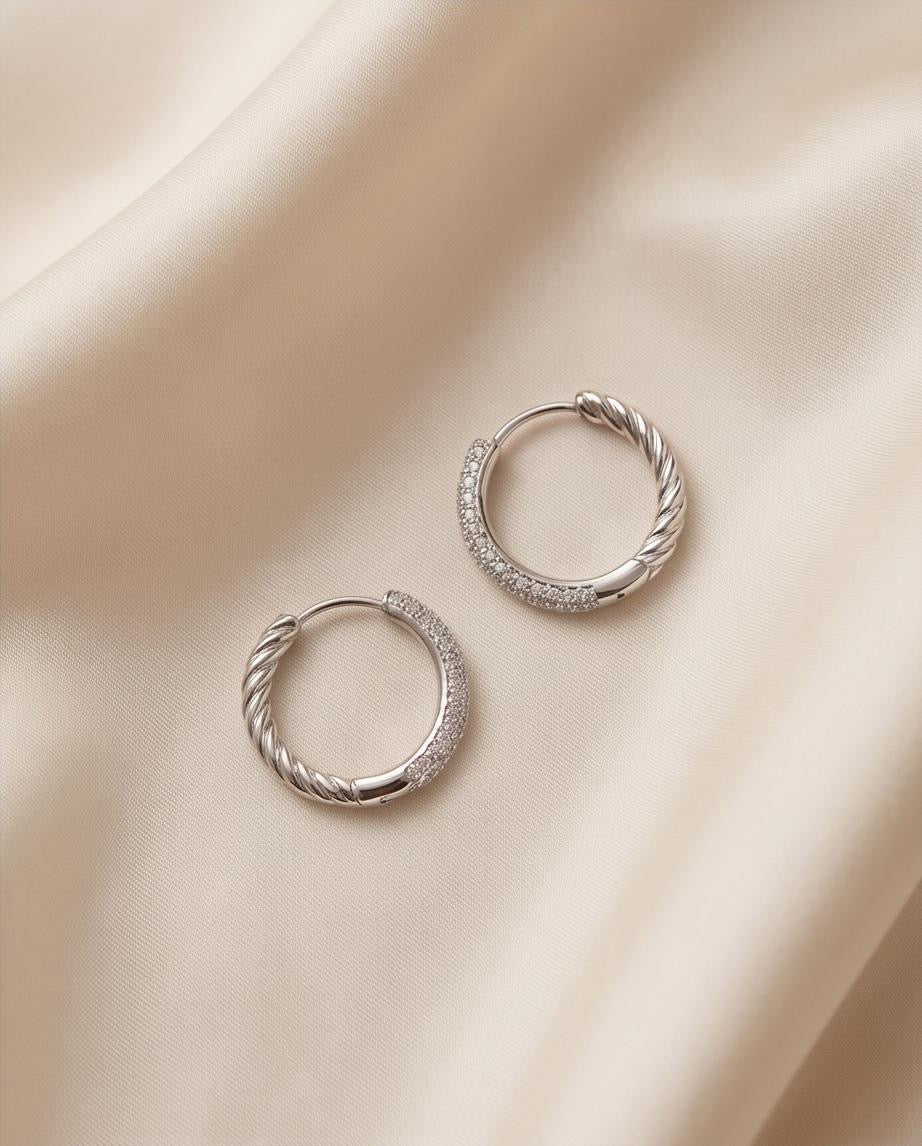 Classic Twist Hoops