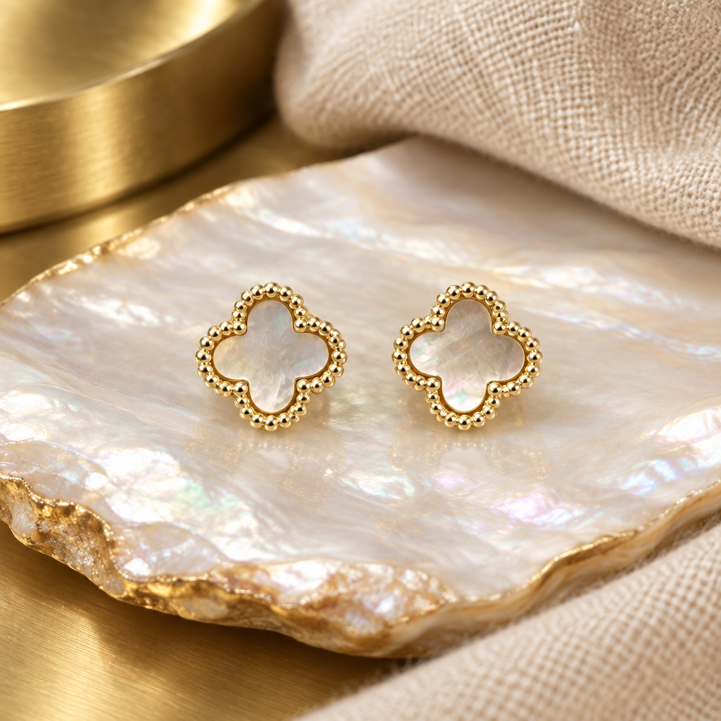 Fleur Bracelet & Fleur Studs
