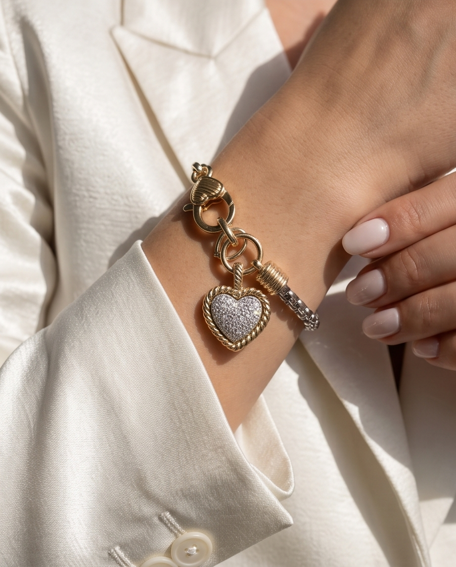 Belle Heart Bracelet