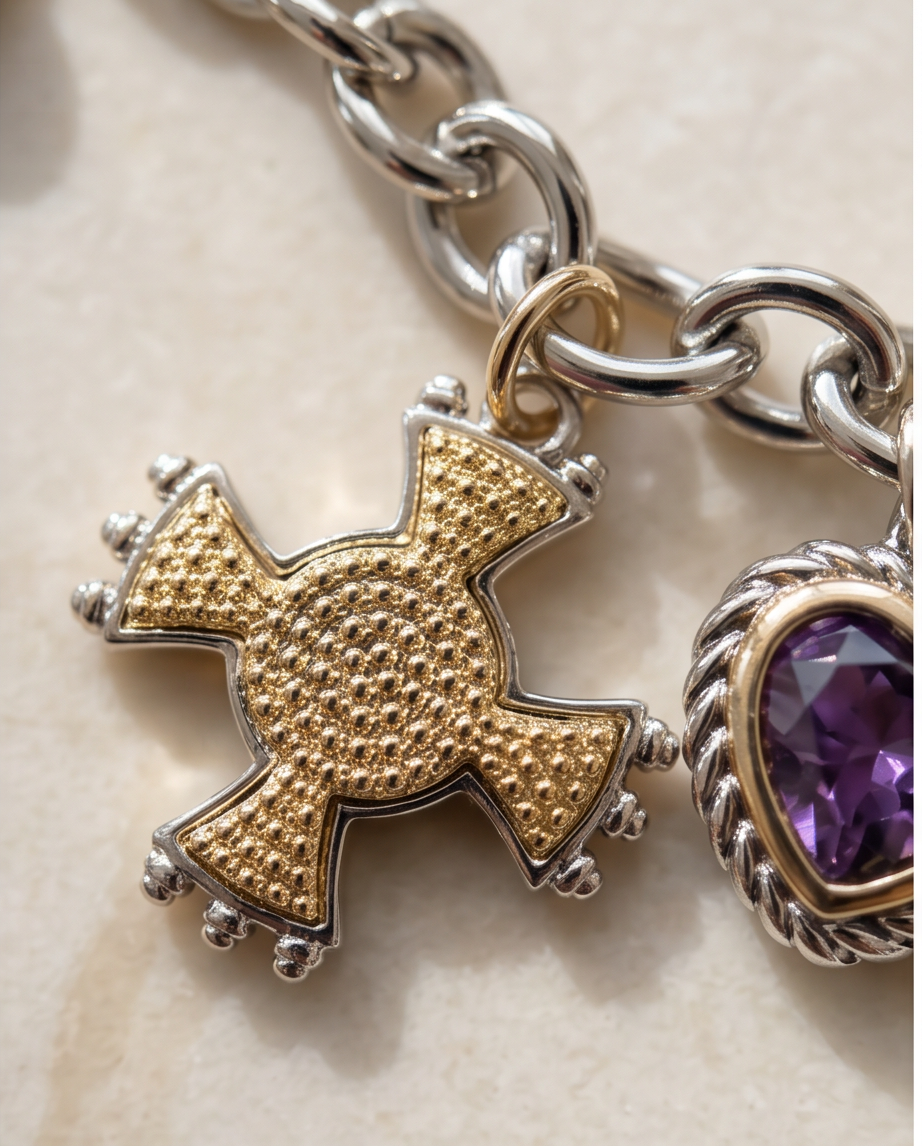 Faith & Grace Charm Bracelet