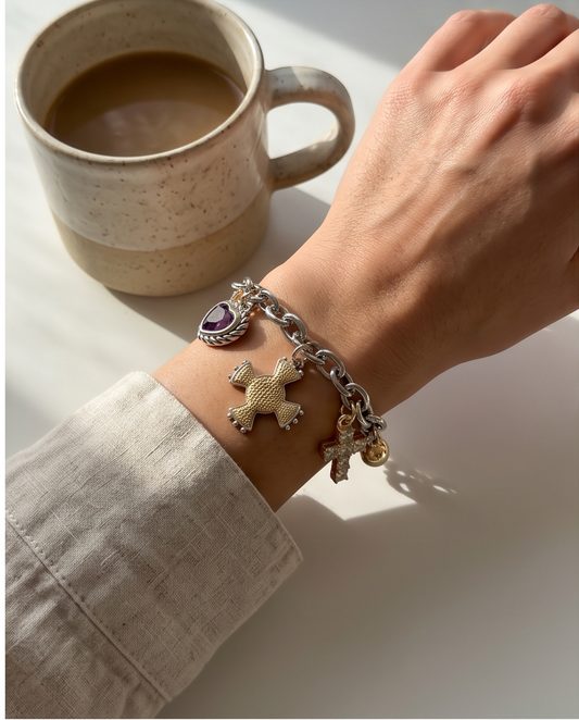 Faith & Grace Charm Bracelet
