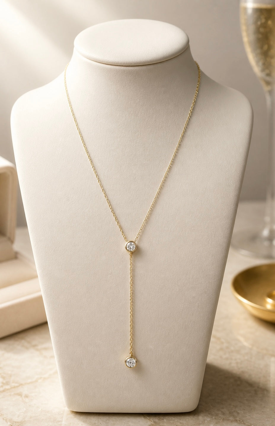 Clara Lariat Necklace