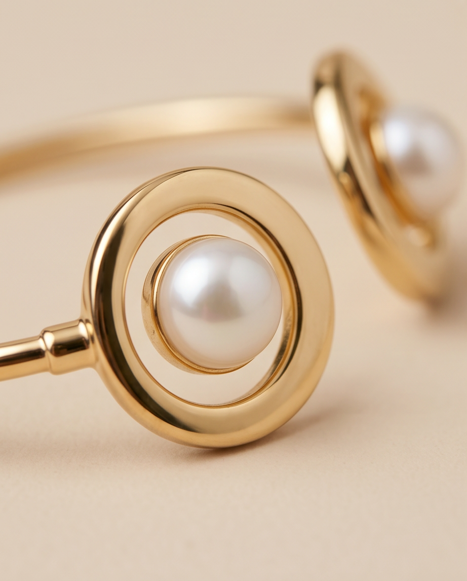 Mallorca Pearl Cuff