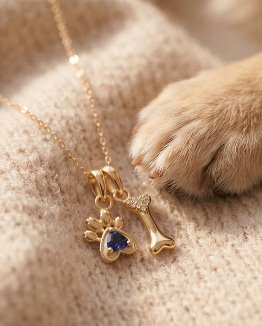 Paw & Bone Necklace