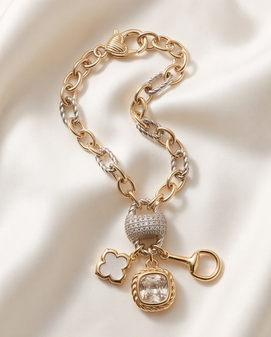 Juliette Multi-Charm Bracelet