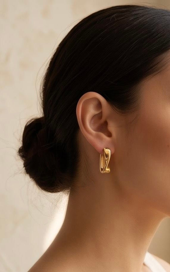 Sculpted Hoops