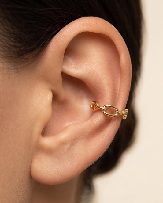Signature Link Ear Cuff