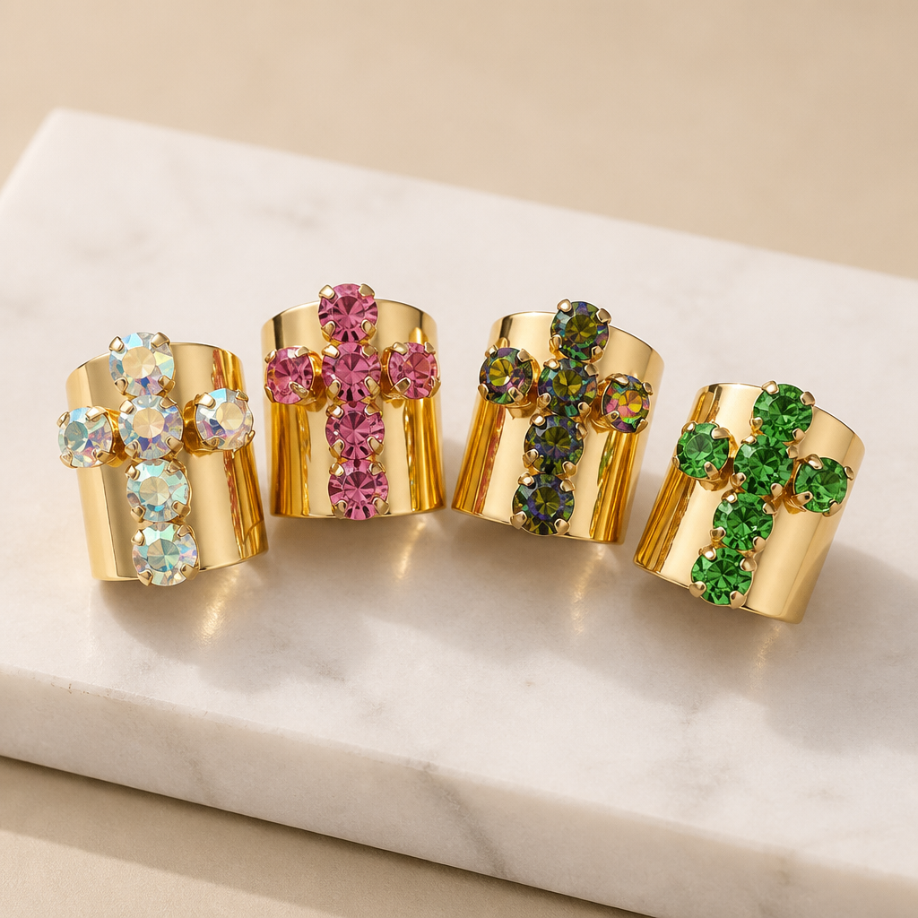 Divina Cross Ring