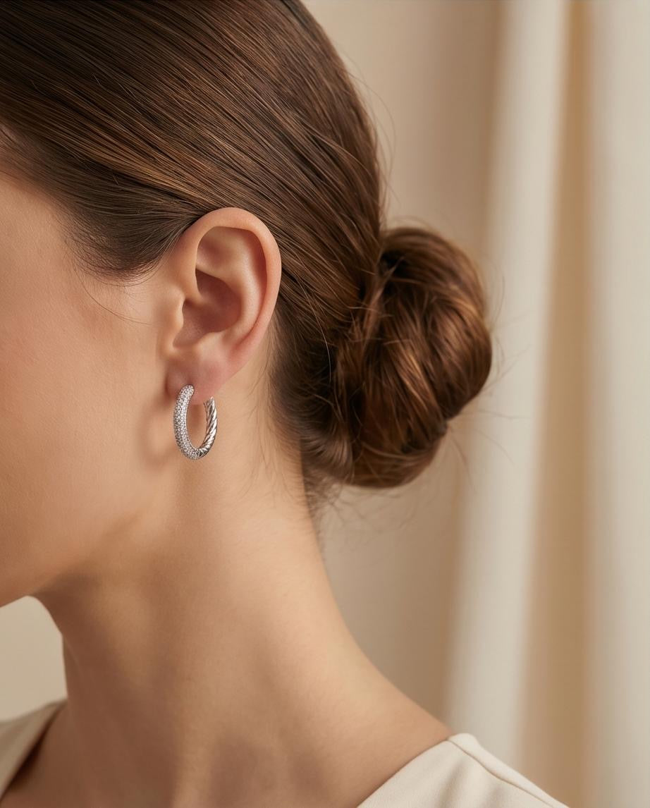 Classic Twist Hoops