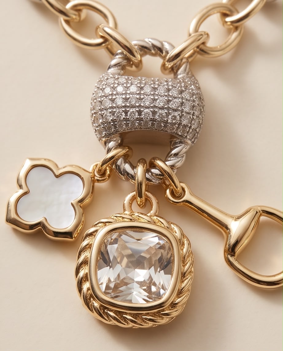 Juliette Multi-Charm Bracelet