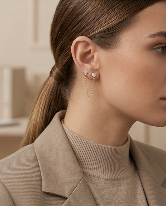 Connected Glow Earrings