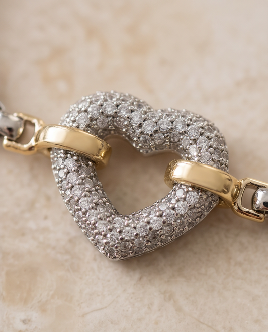 Heart Paved Bracelet