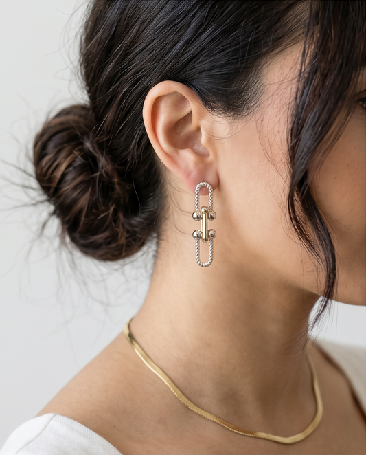 Luna Link Earrings