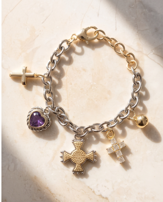 Faith & Grace Charm Bracelet