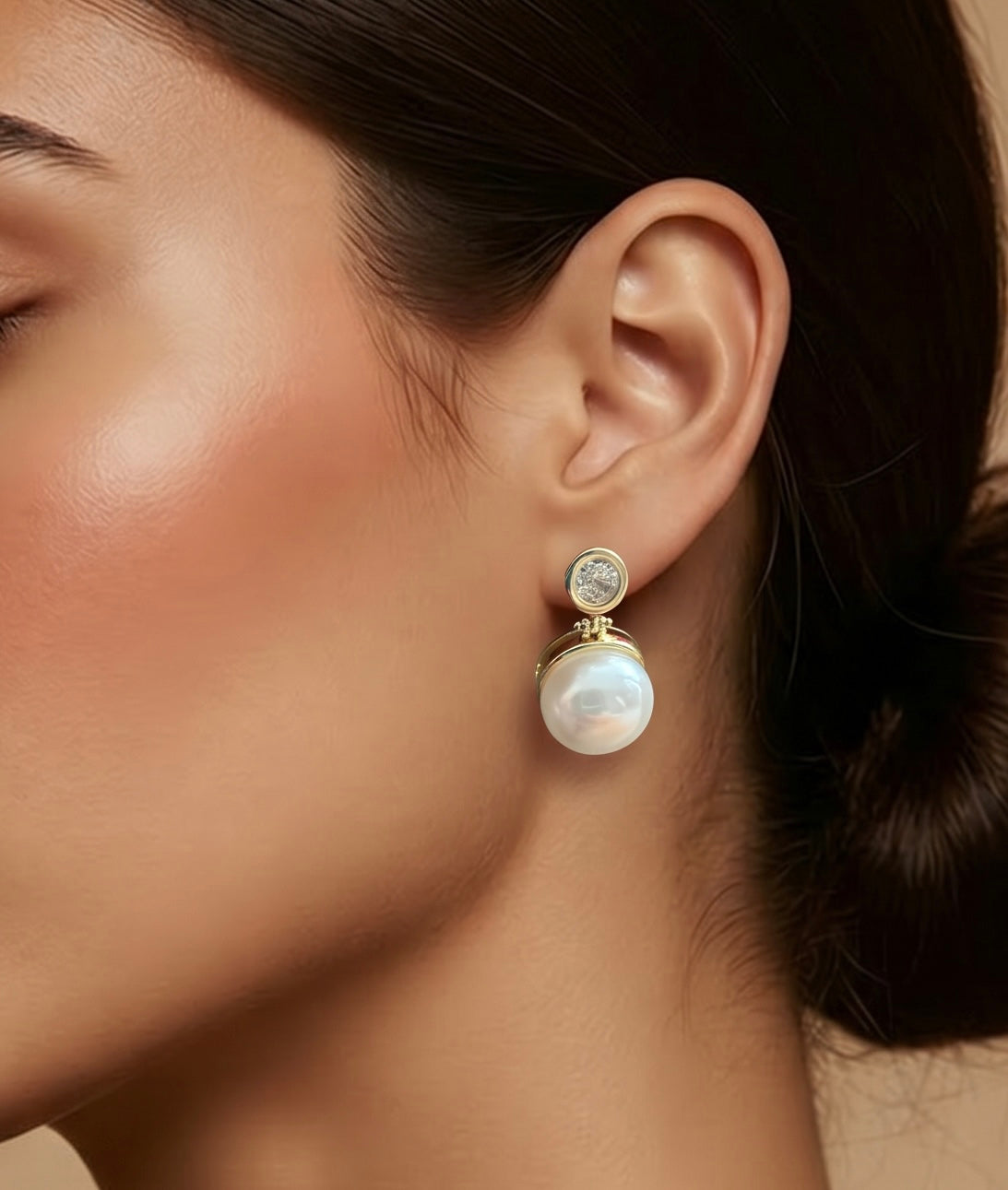 Birthstone Pearl Earrings