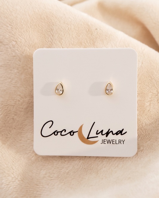 Tear Drop Stud