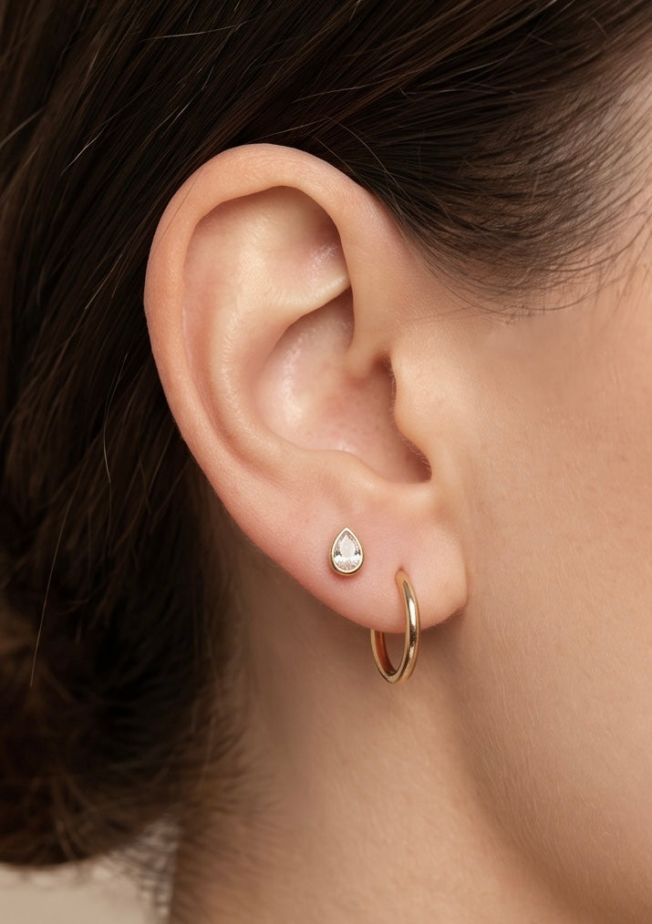 Tear Drop Stud