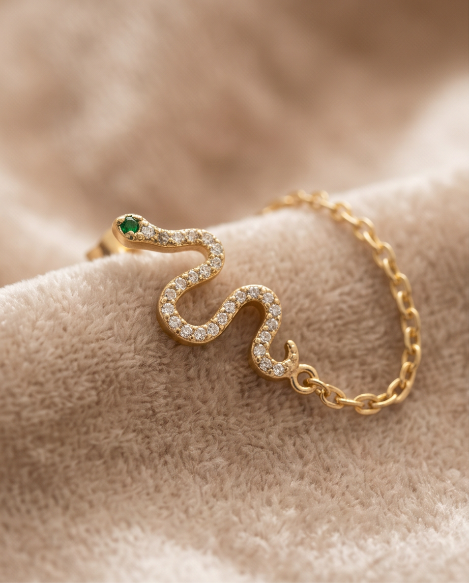 Snake Chain Earrings