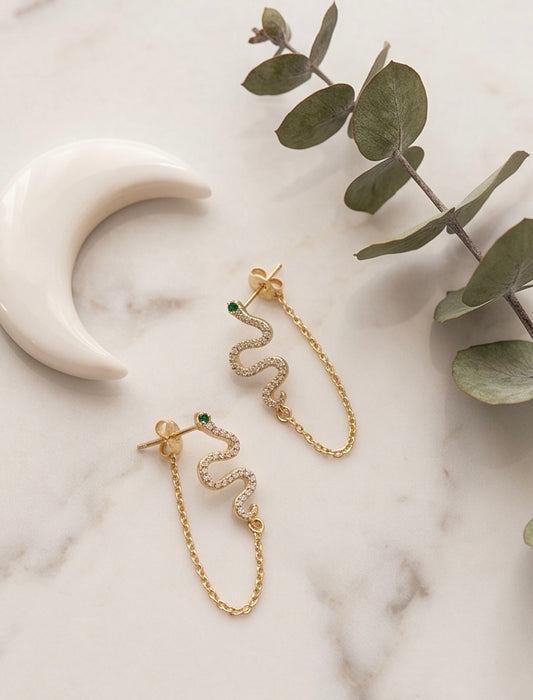 Snake Chain Earrings