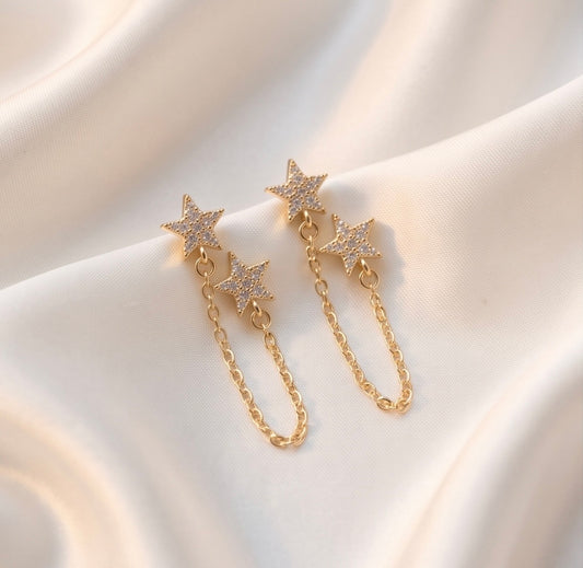 Starlight Chain Earrings