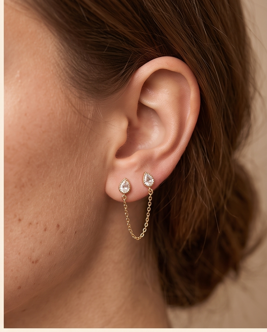Seraphina Chain Earrings