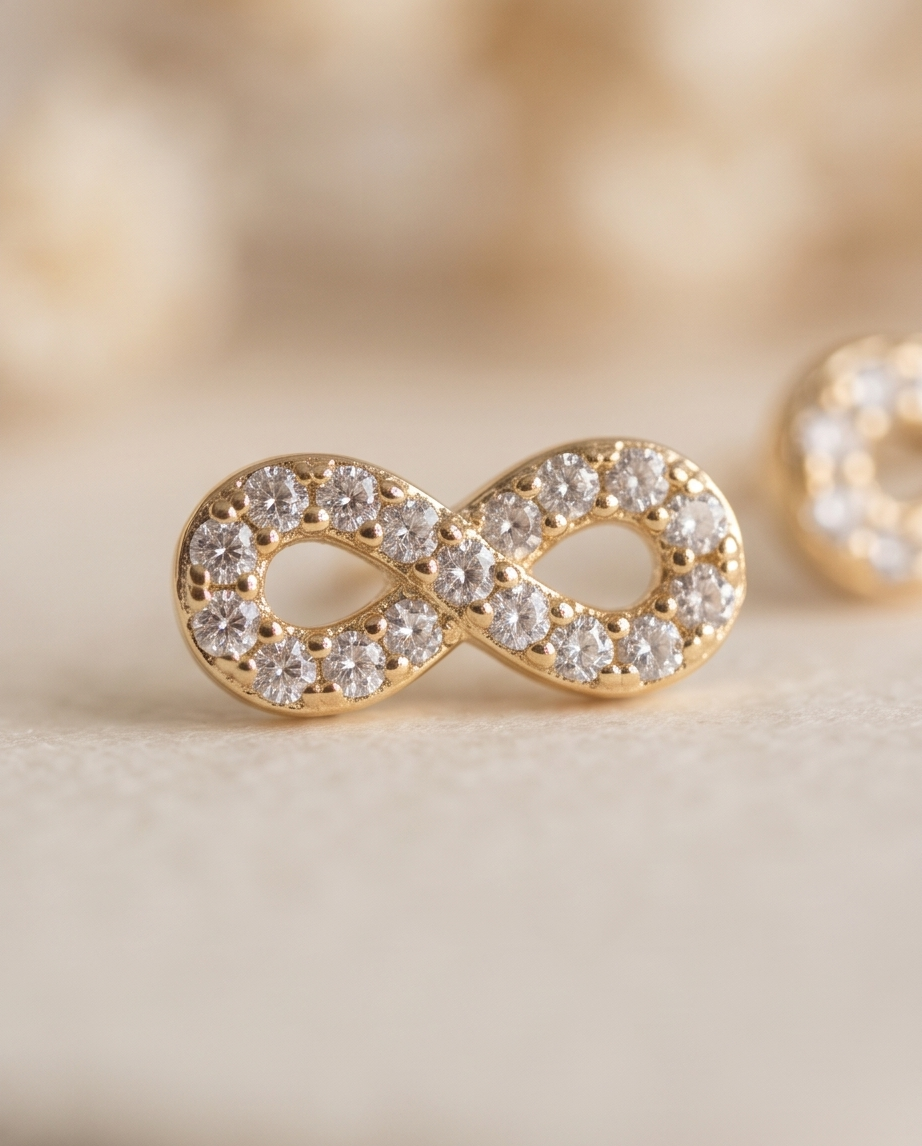 Infinity Glow Studs