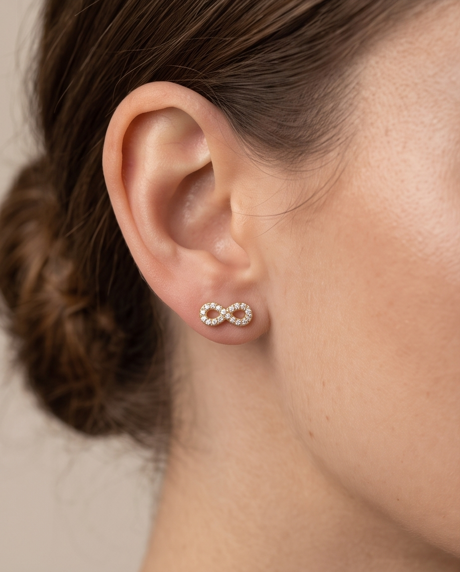 Infinity Glow Studs