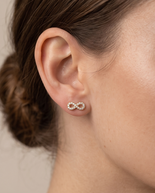 Infinity Glow Studs