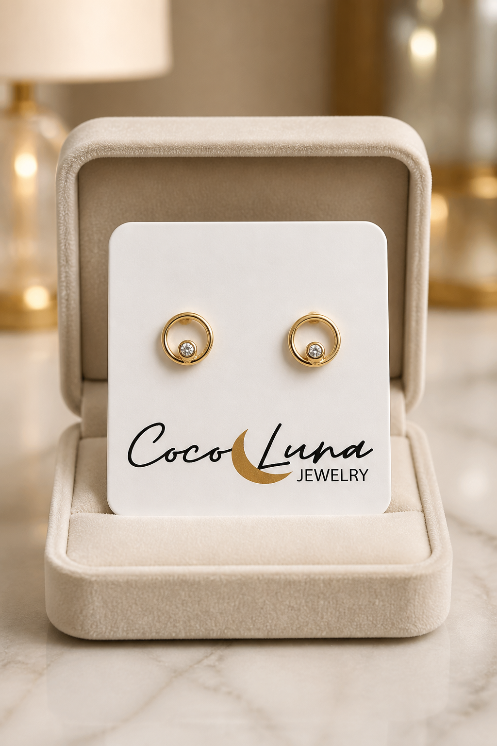 Orbit Crystal Stud