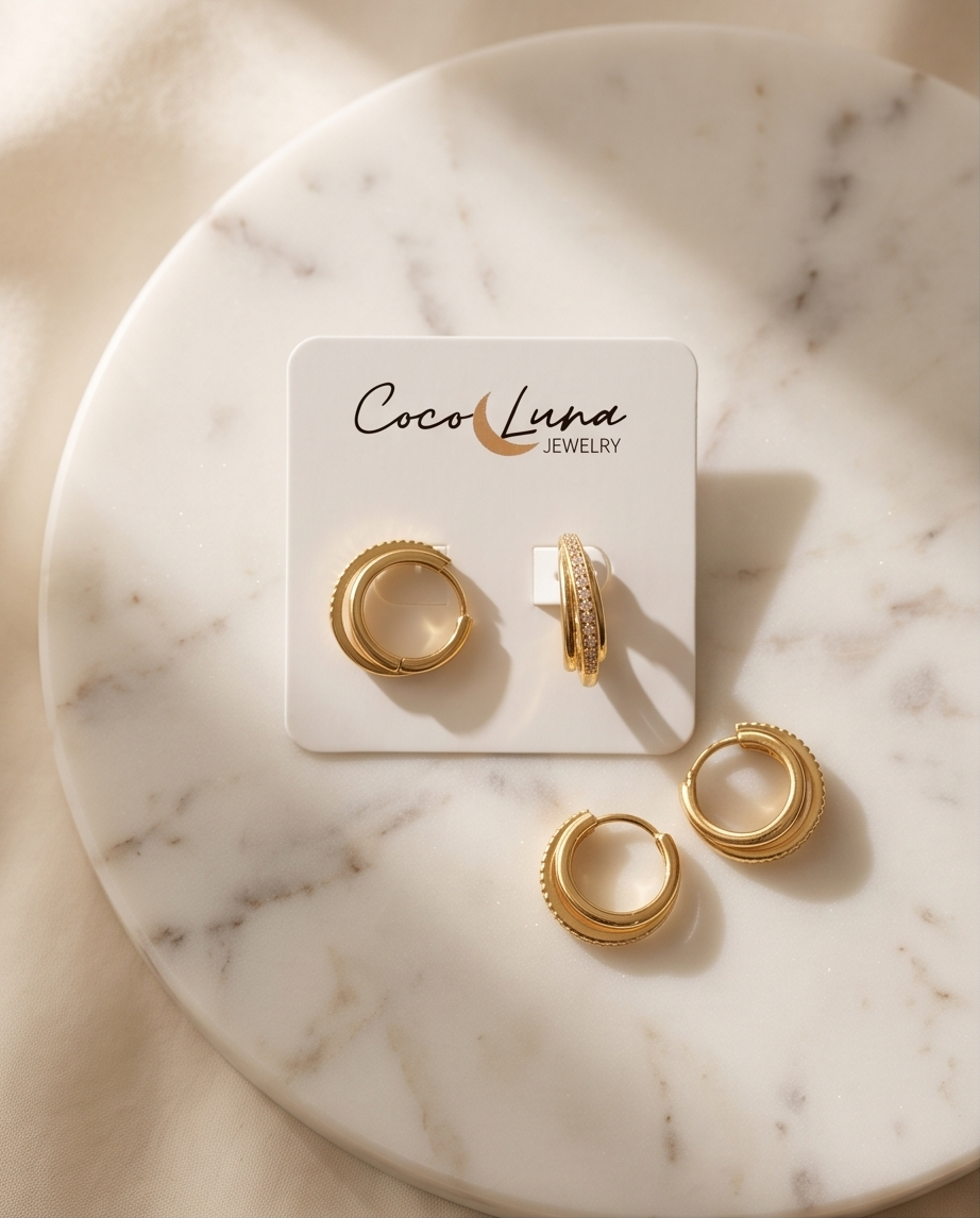 Soleil Mini Hoops