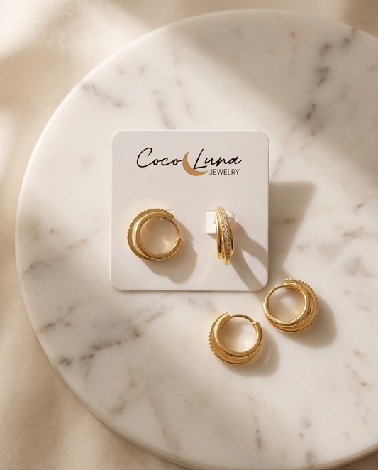 Soleil Mini Hoops