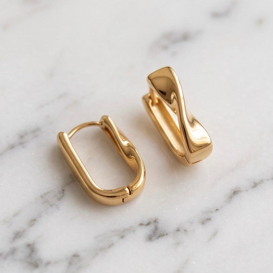 Sculpted Hoops