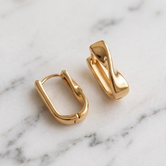 Sculpted Hoops
